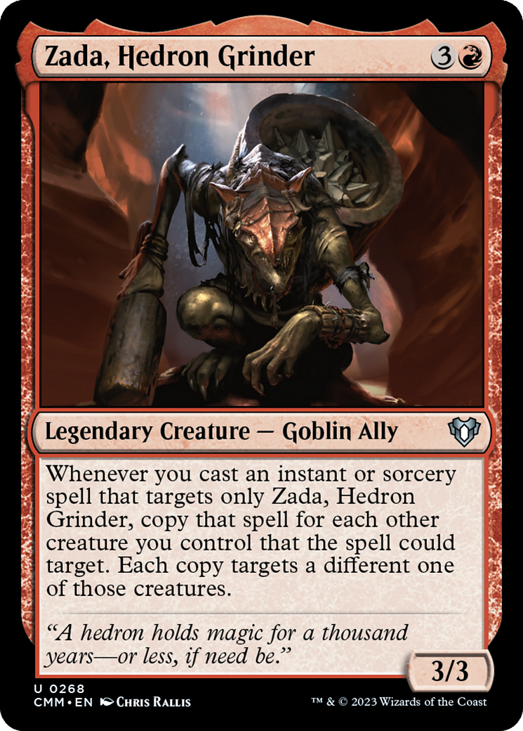 Zada, Hedron Grinder [Commander Masters] | Webway Games