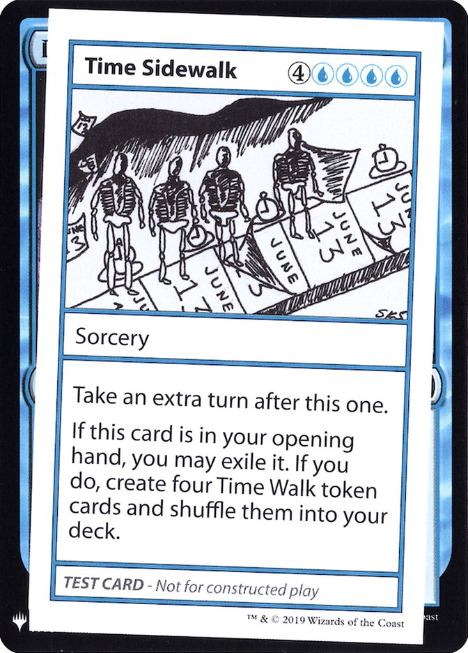 Time Sidewalk [Mystery Booster Playtest Cards] | Webway Games