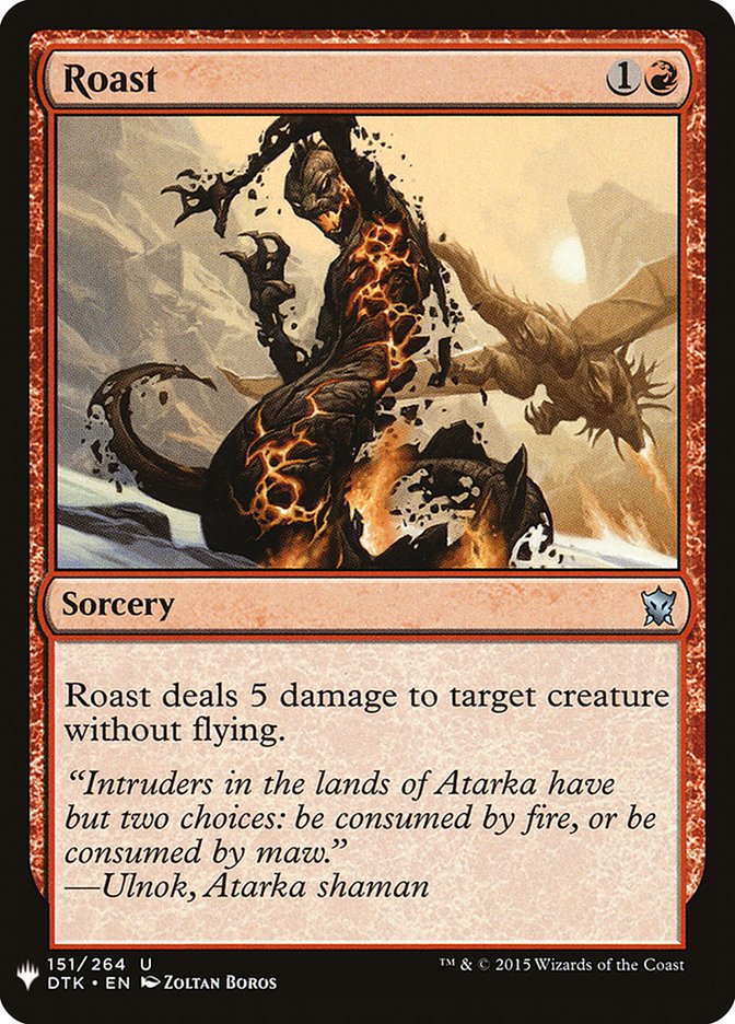 Roast [Mystery Booster] | Webway Games