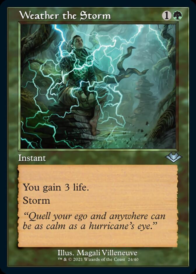 Weather the Storm (Retro Foil Etched) [Modern Horizons] | Webway Games