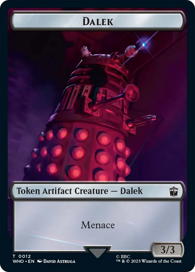 Dalek Token [Doctor Who Tokens] | Webway Games