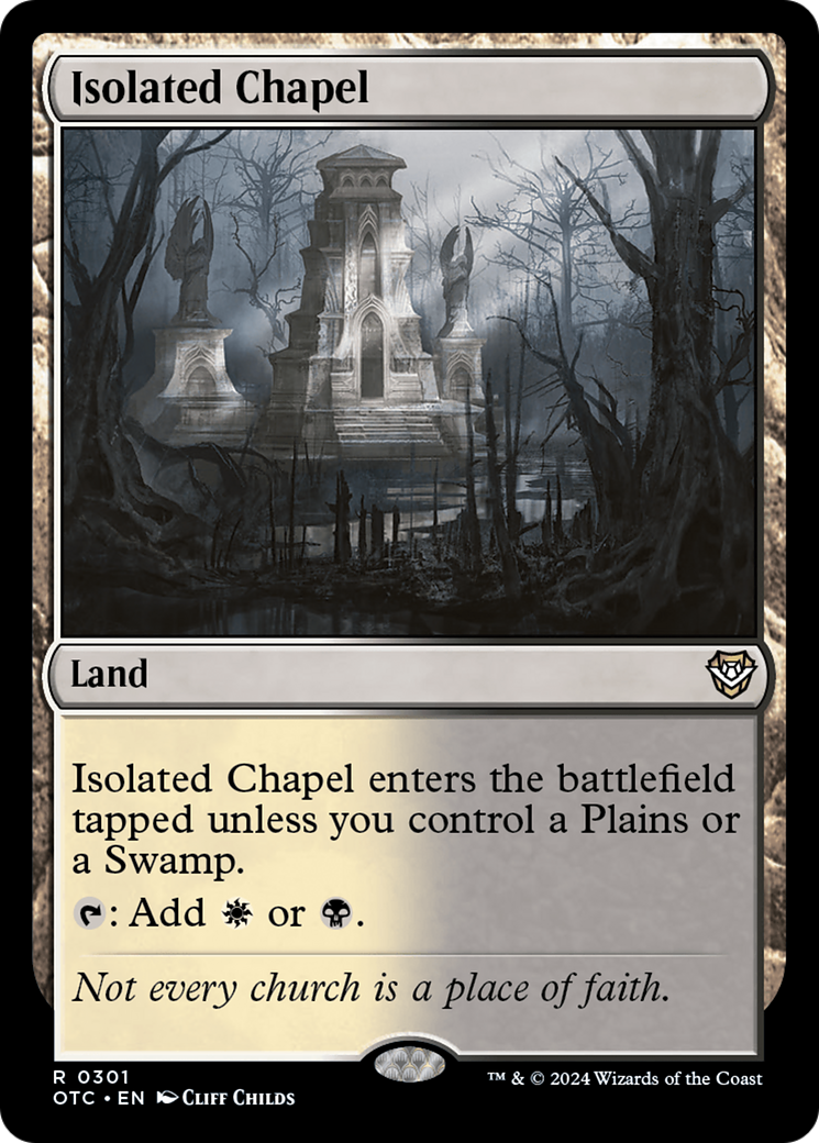 Isolated Chapel [Outlaws of Thunder Junction Commander] | Webway Games