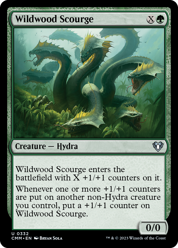 Wildwood Scourge [Commander Masters] | Webway Games