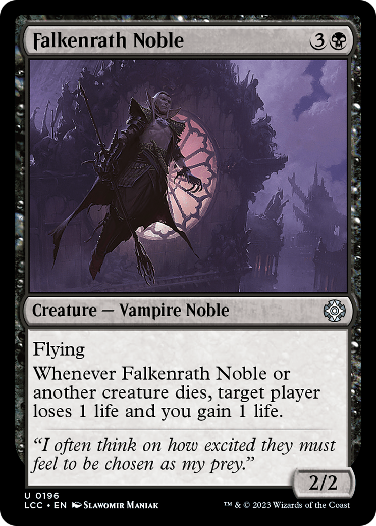 Falkenrath Noble [The Lost Caverns of Ixalan Commander] | Webway Games