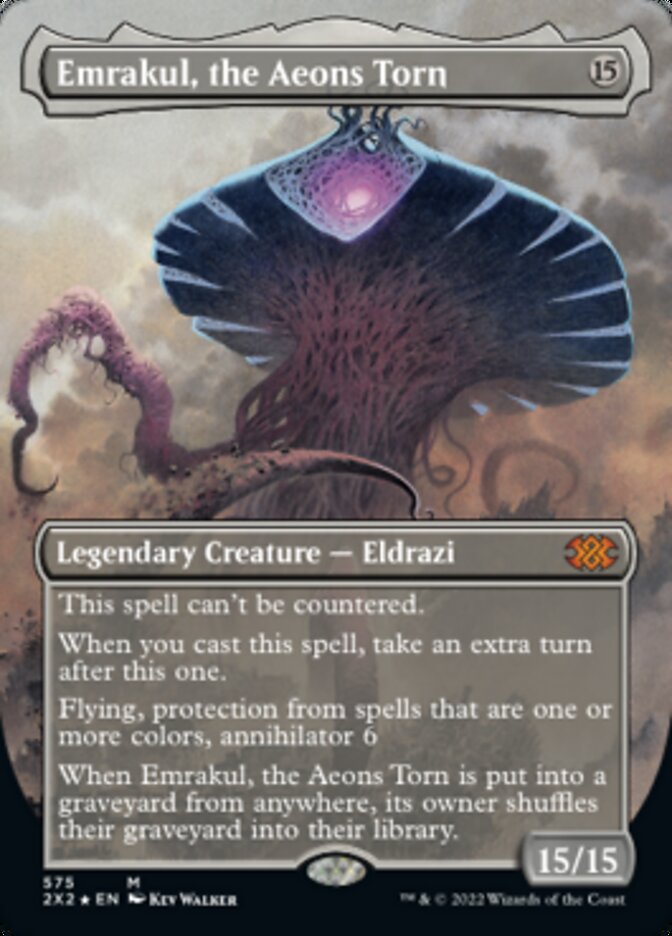 Emrakul, the Aeons Torn (Textured Foil) [Double Masters 2022] | Webway Games