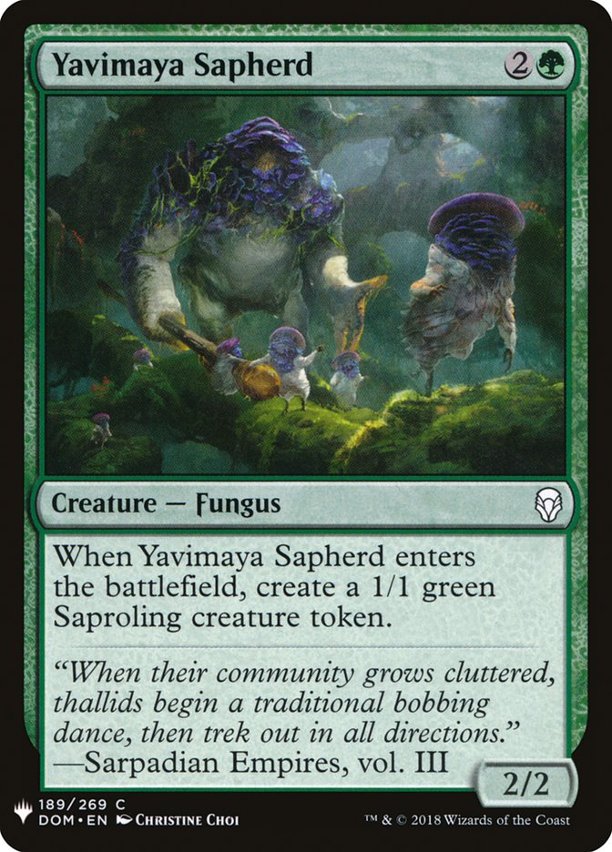 Yavimaya Sapherd [Mystery Booster] | Webway Games