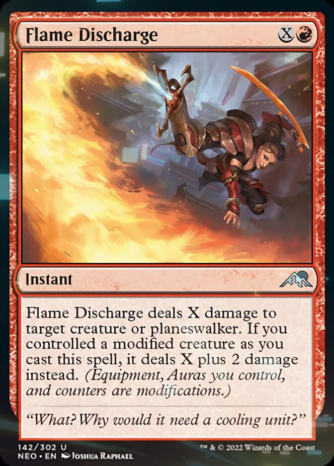 Flame Discharge [Kamigawa: Neon Dynasty] | Webway Games