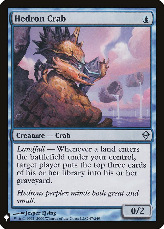 Hedron Crab [Mystery Booster] | Webway Games