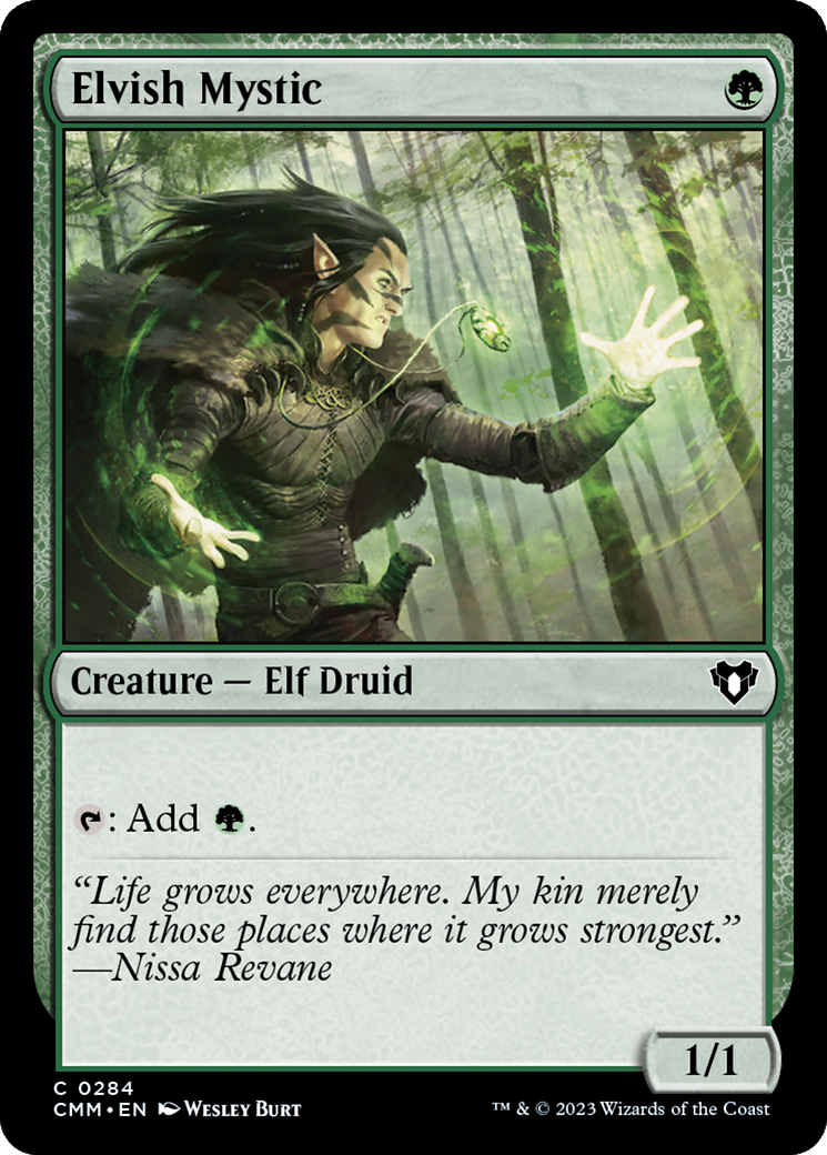Elvish Mystic [Commander Masters] | Webway Games