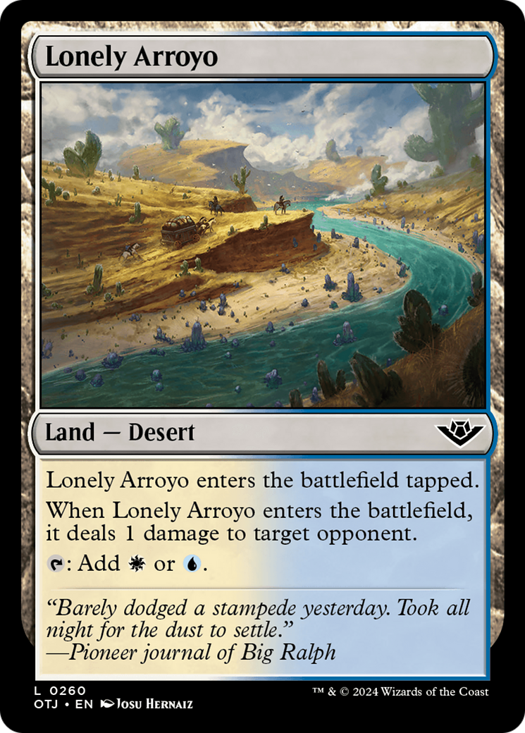 Lonely Arroyo [Outlaws of Thunder Junction] | Webway Games