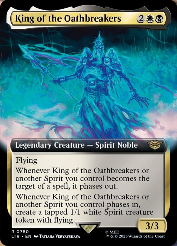 King of the Oathbreakers (Extended Art) (Surge Foil) [The Lord of the Rings: Tales of Middle-Earth] | Webway Games