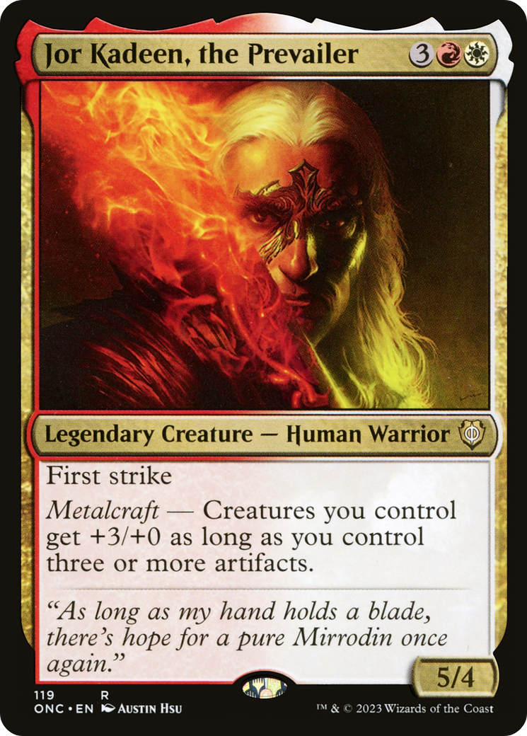 Jor Kadeen, the Prevailer [Phyrexia: All Will Be One Commander] | Webway Games