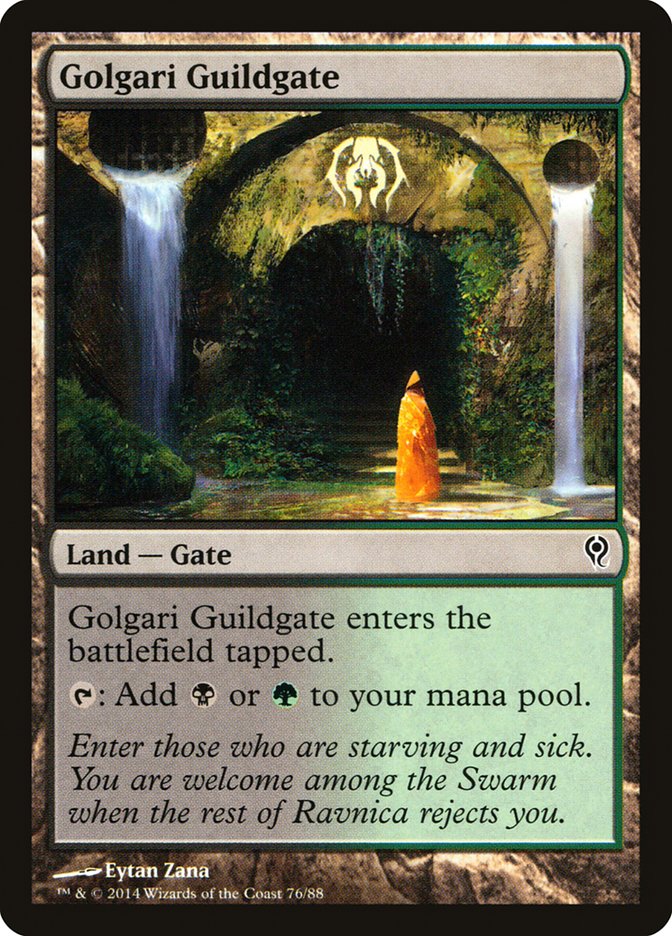 Golgari Guildgate [Duel Decks: Jace vs. Vraska] | Webway Games