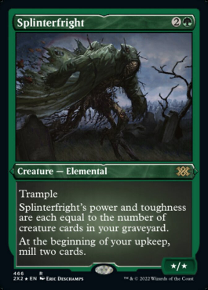 Splinterfright (Foil Etched) [Double Masters 2022] | Webway Games