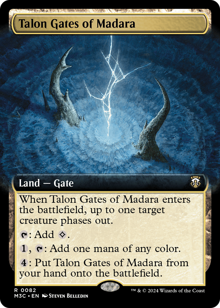 Talon Gates of Madara (Extended Art) (Ripple Foil) [Modern Horizons 3 Commander] | Webway Games