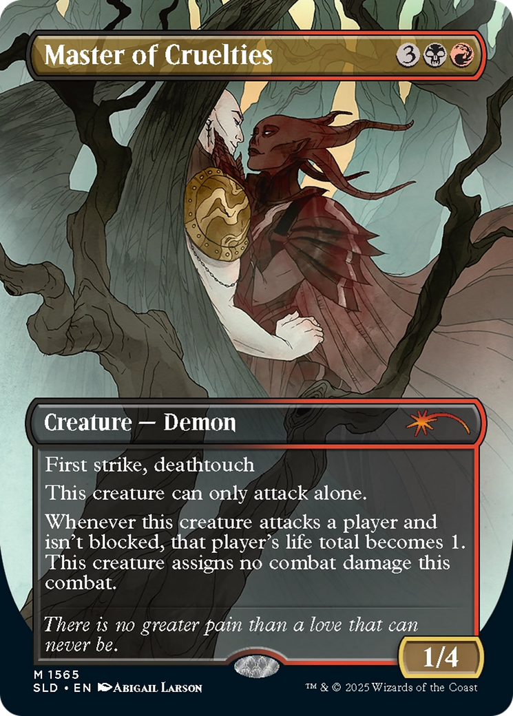 Master of Cruelties (Rainbow Foil) [Secret Lair Drop Series] | Webway Games