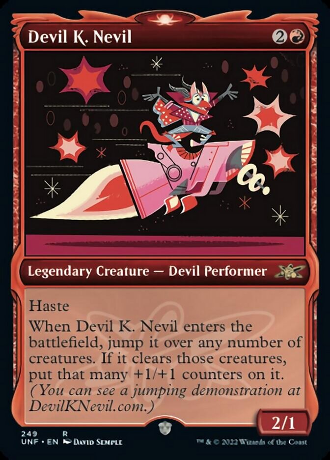 Devil K. Nevil (Showcase) [Unfinity] | Webway Games