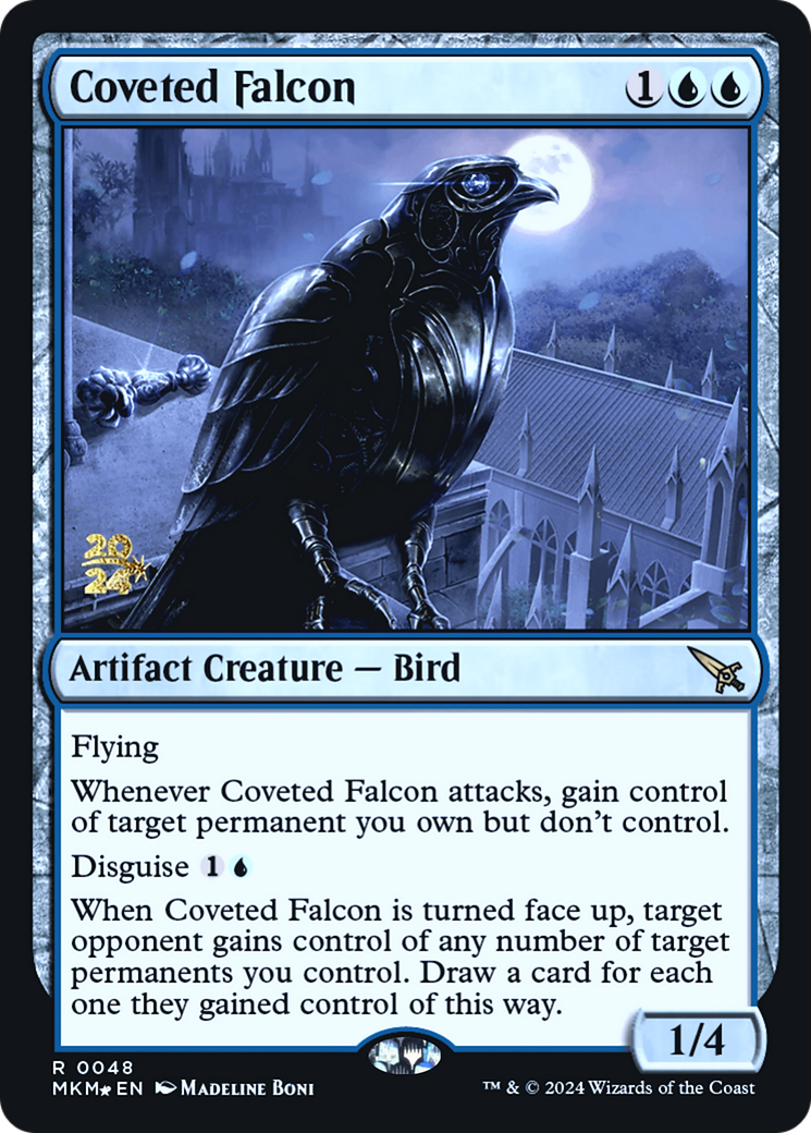 Coveted Falcon [Murders at Karlov Manor Prerelease Promos] | Webway Games