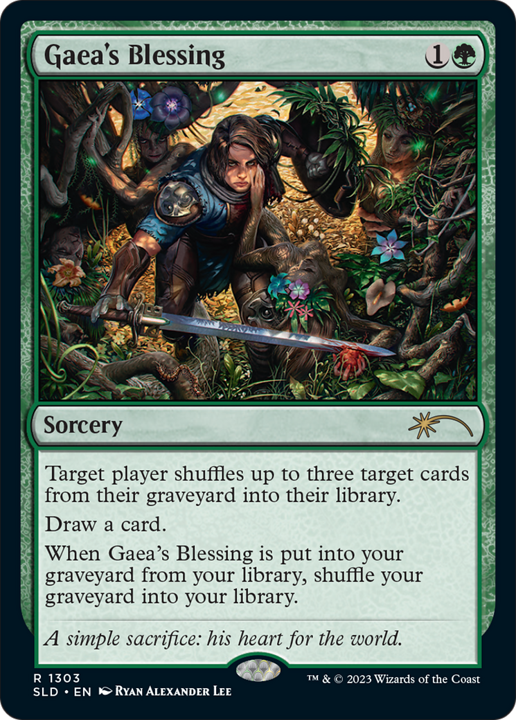 Gaea's Blessing [Secret Lair Drop Series] | Webway Games