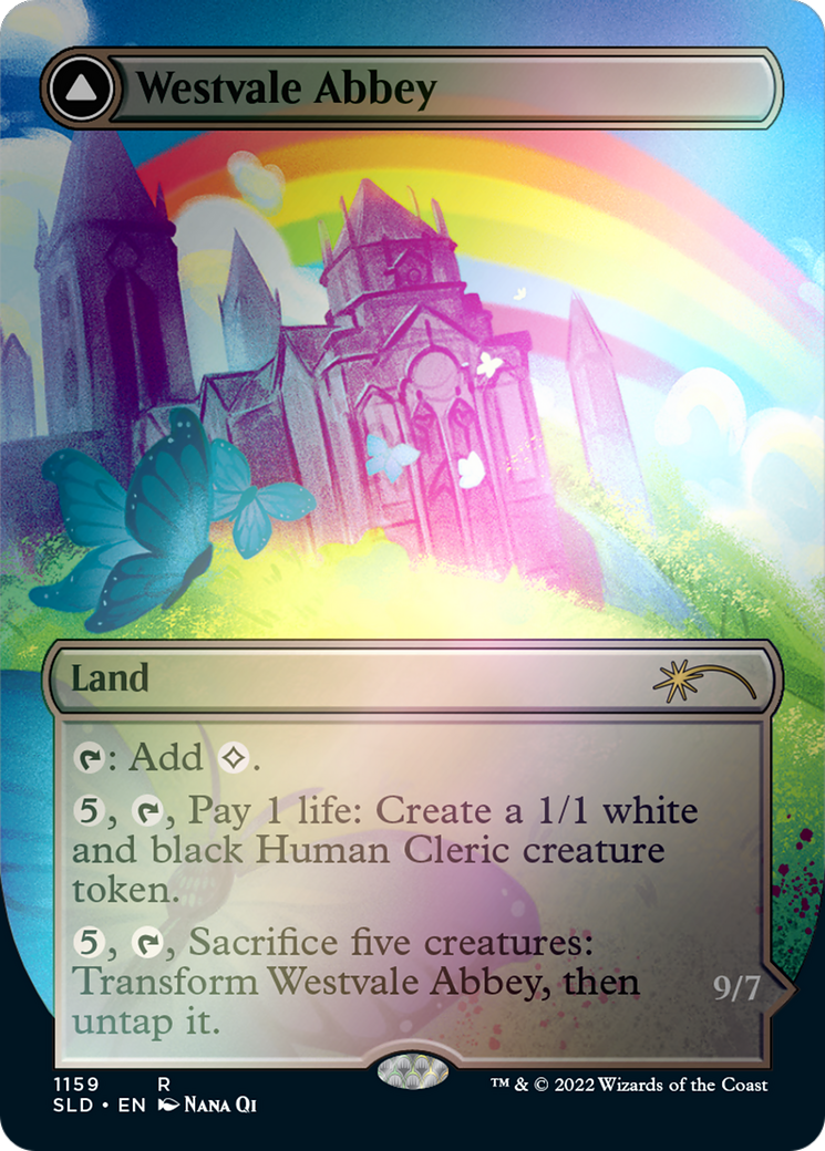 Westvale Abbey // Ormendahl, Profane Prince (Borderless) [Secret Lair: From Cute to Brute] | Webway Games
