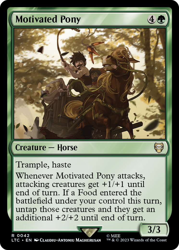 Motivated Pony [The Lord of the Rings: Tales of Middle-Earth Commander] | Webway Games