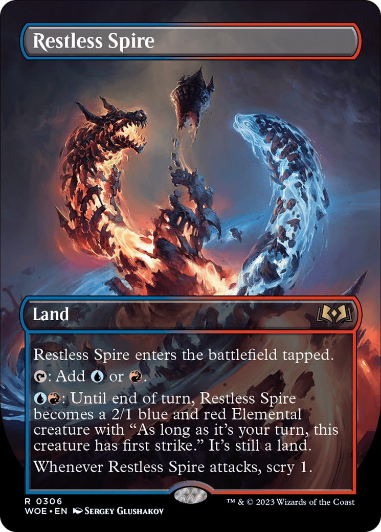 Restless Spire (Borderless) [Wilds of Eldraine] | Webway Games
