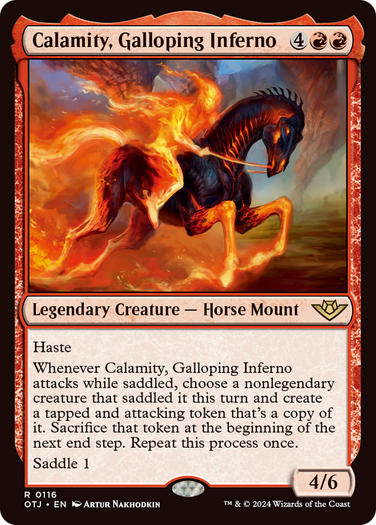Calamity, Galloping Inferno [Outlaws of Thunder Junction] | Webway Games