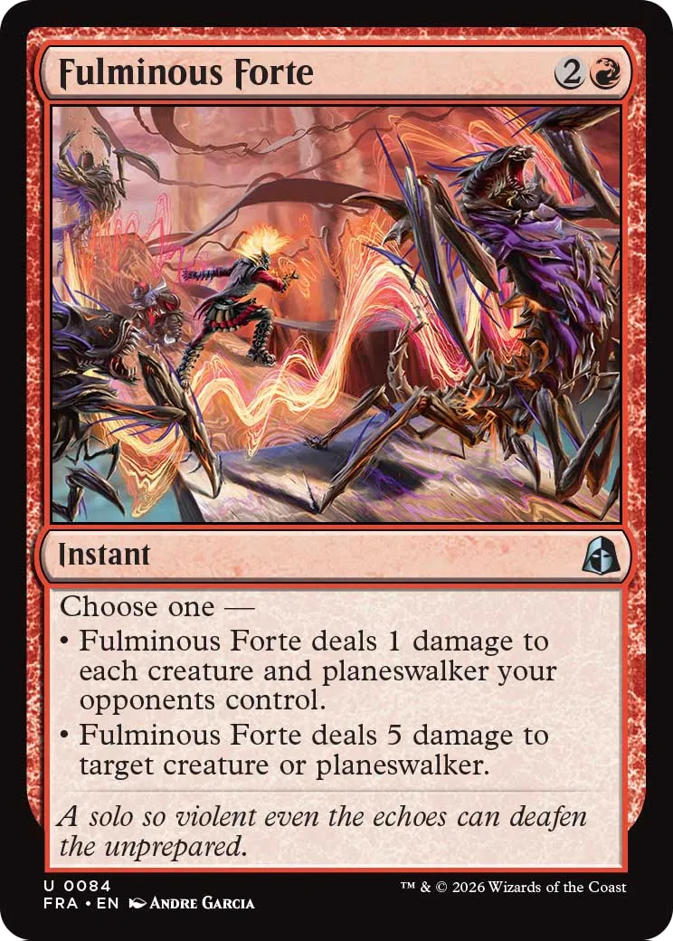 Fulminous Forte [Reality Fracture] | Webway Games