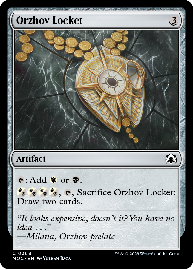 Orzhov Locket [March of the Machine Commander] | Webway Games