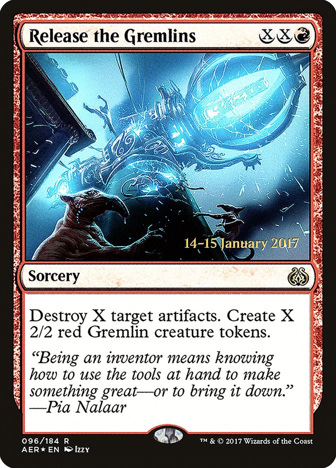 Release the Gremlins [Aether Revolt Prerelease Promos] | Webway Games