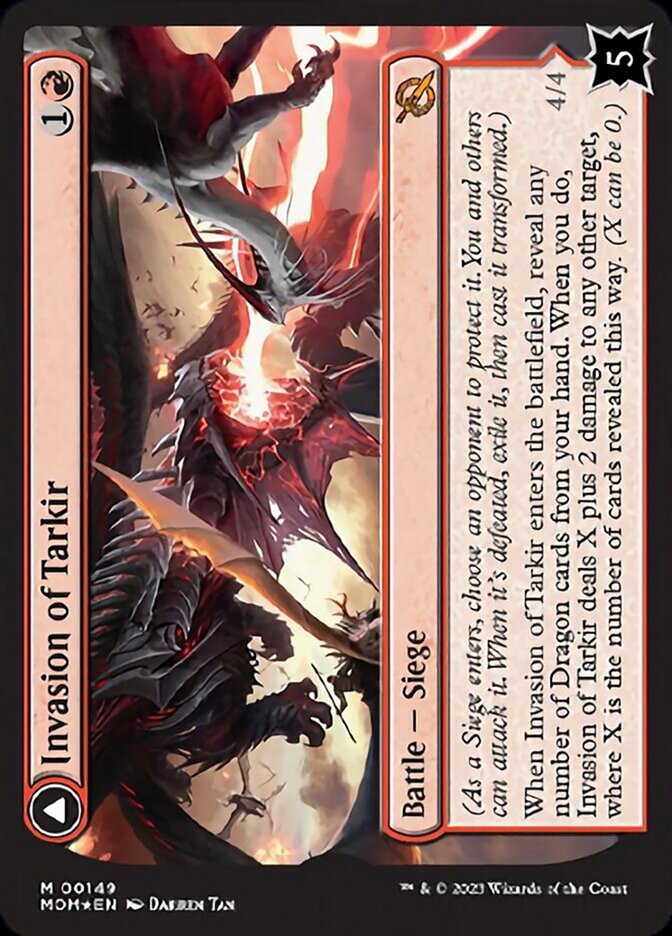 Invasion of Tarkir // Defiant Thundermaw [March of the Machine] | Webway Games