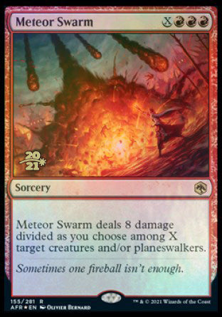Meteor Swarm [Dungeons & Dragons: Adventures in the Forgotten Realms Prerelease Promos] | Webway Games