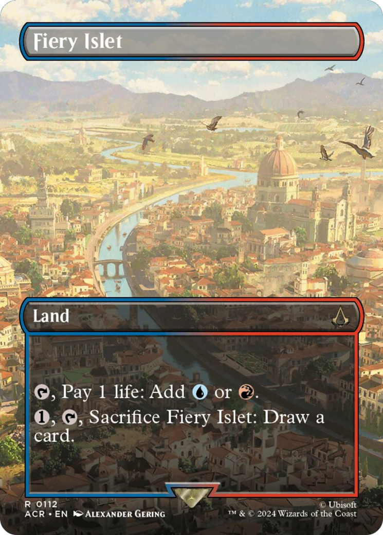 Fiery Islet (Borderless) [Assassin's Creed] | Webway Games