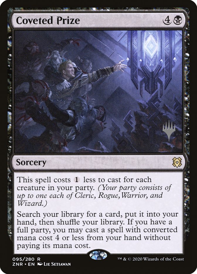 Coveted Prize (Promo Pack) [Zendikar Rising Promos] | Webway Games
