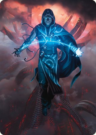 Jace, the Perfected Mind Art Card [Phyrexia: All Will Be One Art Series] | Webway Games