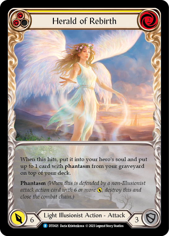 Herald of Rebirth (Yellow) [DTD021] (Dusk Till Dawn) | Webway Games