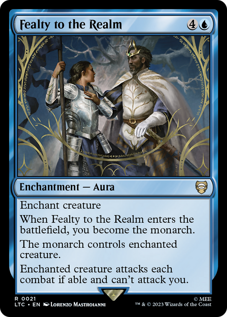 Fealty to the Realm [The Lord of the Rings: Tales of Middle-Earth Commander] | Webway Games