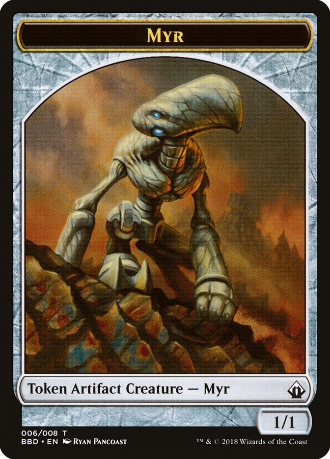 Myr Token [Battlebond Tokens] | Webway Games