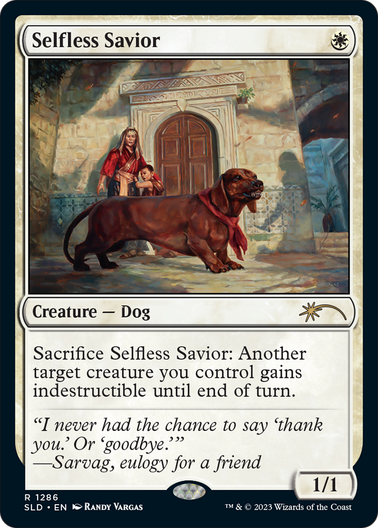 Selfless Savior [Secret Lair Drop Series] | Webway Games
