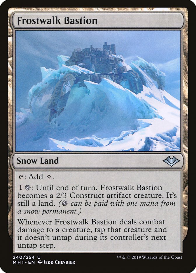 Frostwalk Bastion [Modern Horizons] | Webway Games