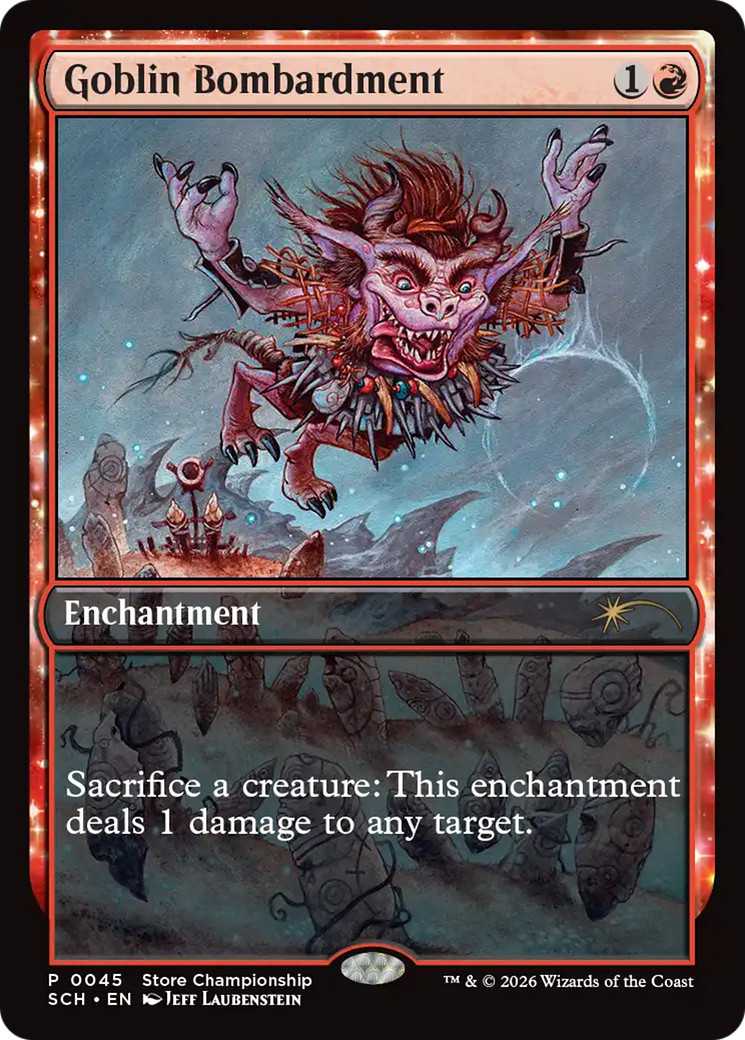 Goblin Bombardment [Store Championships 2026] | Webway Games