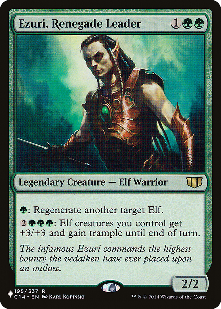 Ezuri, Renegade Leader [The List] | Webway Games