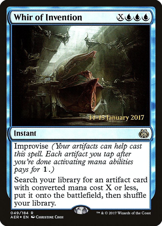 Whir of Invention [Aether Revolt Prerelease Promos] | Webway Games