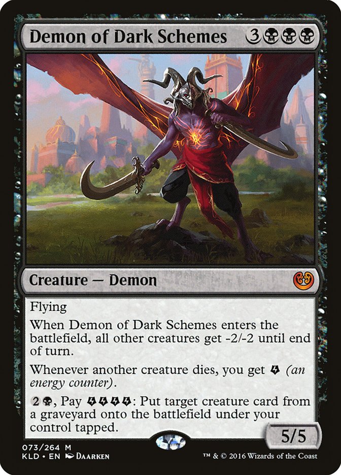 Demon of Dark Schemes [Kaladesh] | Webway Games