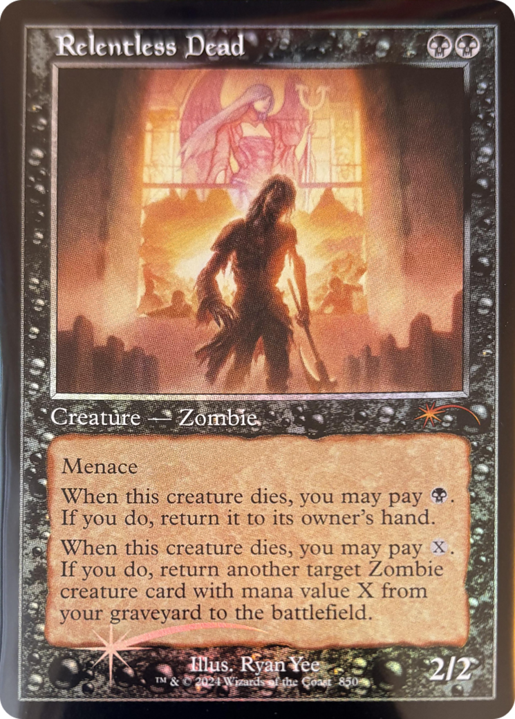 Relentless Dead (Retro Frame) [Secret Lair Drop Series] | Webway Games