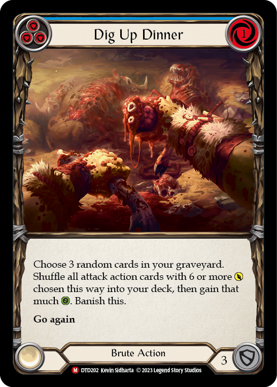 Dig Up Dinner [DTD202] (Dusk Till Dawn)  Rainbow Foil | Webway Games