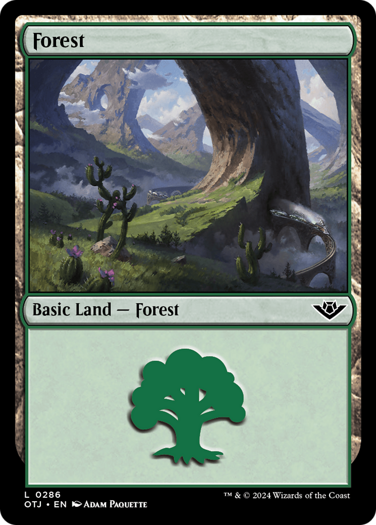 Forest (0286) [Outlaws of Thunder Junction] | Webway Games