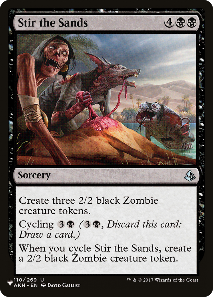 Stir the Sands [The List] | Webway Games