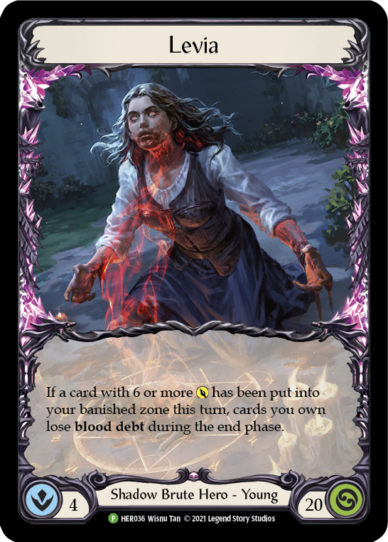 Levia [HER036] (Promo)  Cold Foil | Webway Games