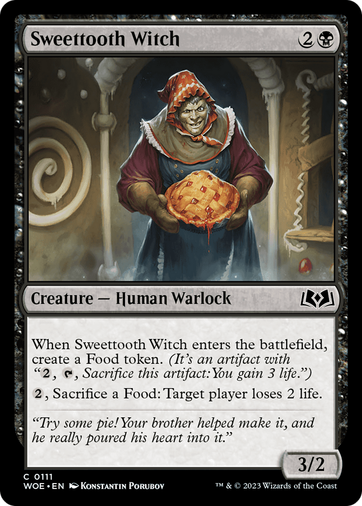 Sweettooth Witch [Wilds of Eldraine] | Webway Games